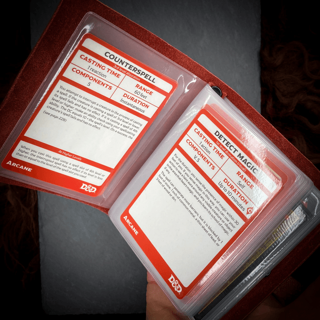 Spell Book - spell card / trading card binder